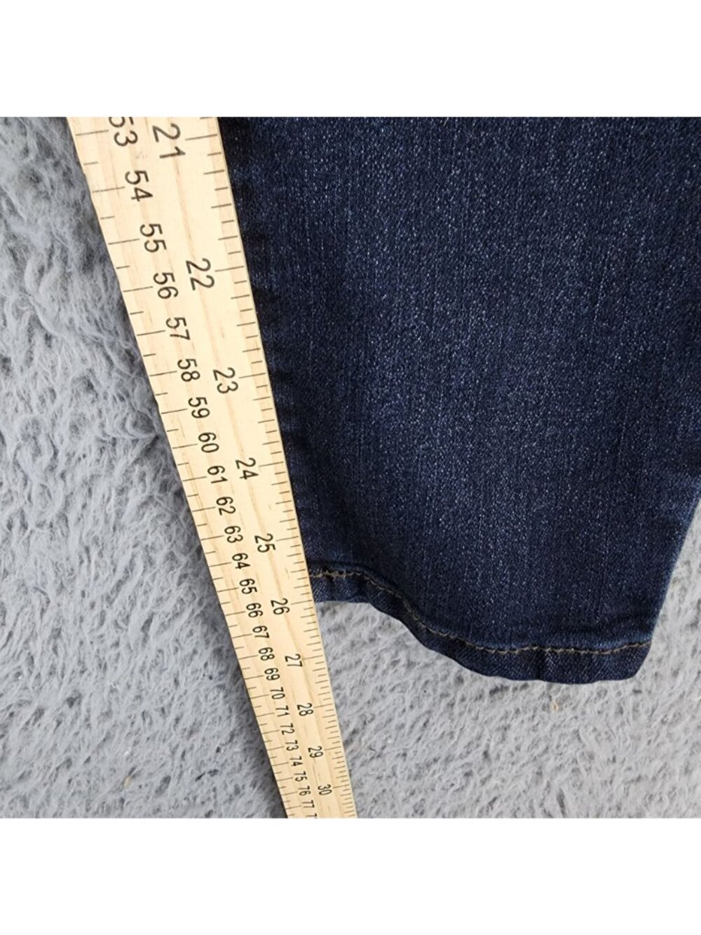 Democracy Jeans Womens 6 Blue Stretch Denim Shaping Skinny - Picture 7 of 15